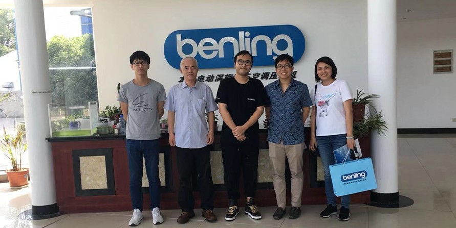 苏州运恒精冲科技有限公司来我司考察