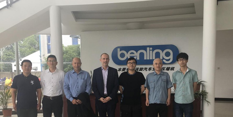 法雷奥公司来我司参观洽谈业务